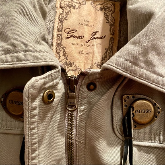 Guess Hooded Trench Coat | S - Picture 4 of 15